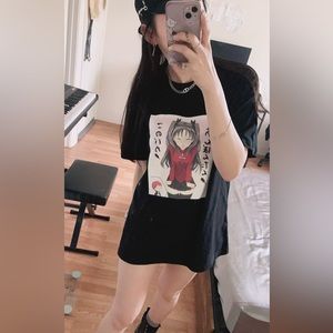 Handmade unisex oversized T-shirt